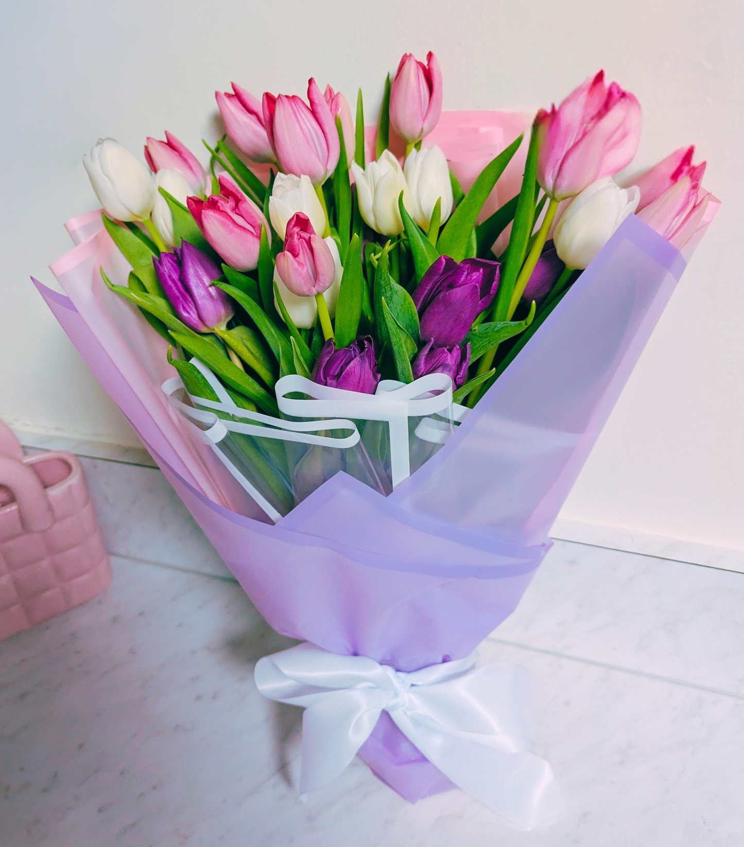 Wrapped Tulips